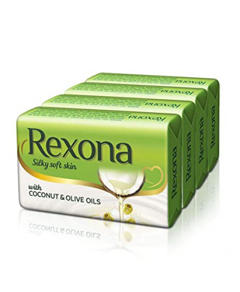 Rexona Coconut & Olive Oil Soap 4 x 100gm